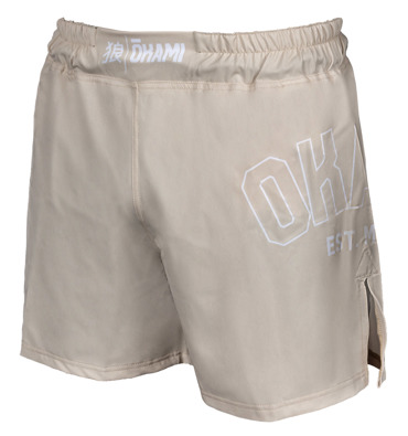 Okami Logo Fightshorts -Sand